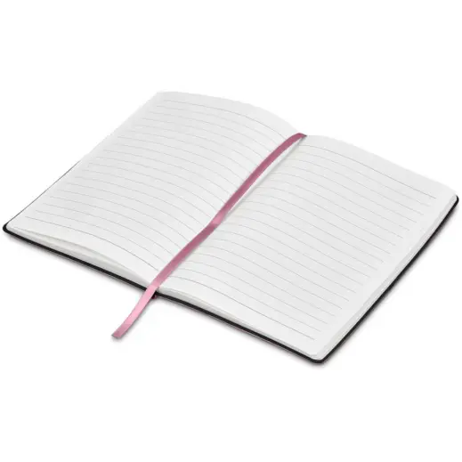 Altitude Vogue Burford A5 Soft Cover Notebook Pink Open